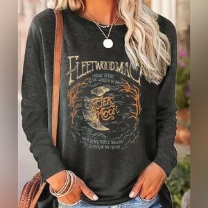 NWOT Fleetwood Mac Long Sleeve Women’s Tee